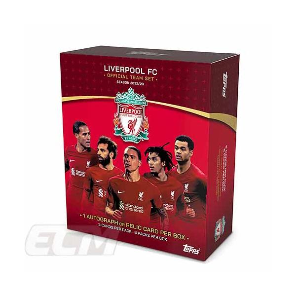 TOP03】【国内未発売】Topps リバプールFC 22-23 チームカードセット