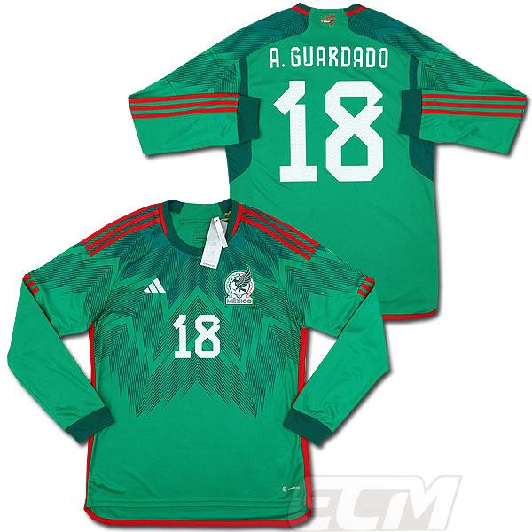 予約ECM32】【国内未発売】メキシコ代表 ホーム 長袖 18番