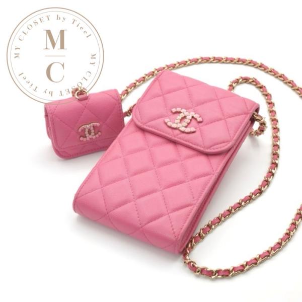 CHANEL（シャネル） バッグ ショルダーバッグ ピンク ゴールド ココ