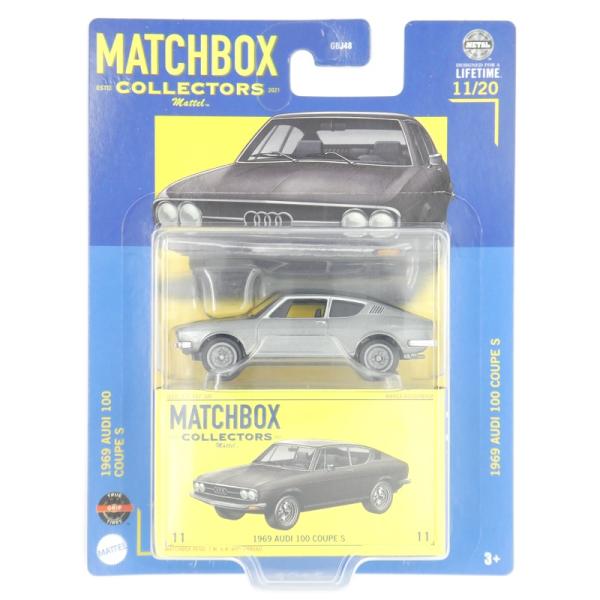 マッチボックス MATCHBOX☆マッチボックス COLLECTORS 11/20 1969 AUDI