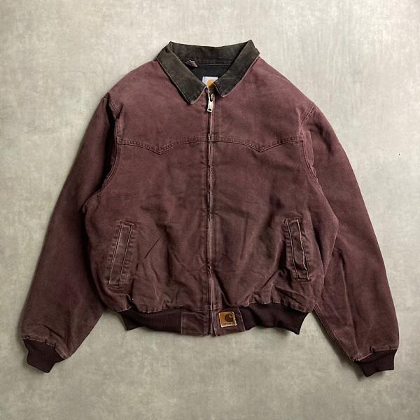 CARHARTT SANTA FE JKT BURGUNDY カーハート サンタフェジャケット
