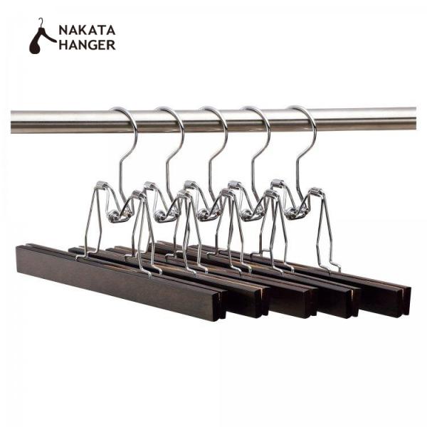 NAKATA HANGER（ナカタハンガー） SET-06B/ズボン吊りハンガー 5本組
