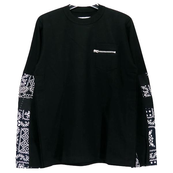 sacai MEN'S sacai サカイ 21SS ARCHIVE PRINT MIX LONG SLEEVE T