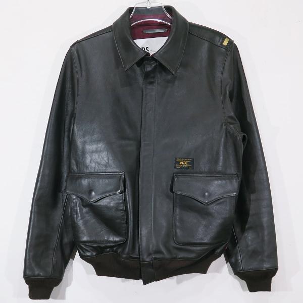 WTAPS（ダブルタップス） 16AW A-2/JACKET.LEATHER.SHEEP 162GWDT