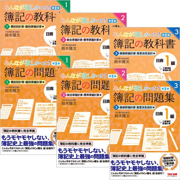 日商簿記1級 みんなが欲しかった! 基本学習セット 工業簿記・原価計算