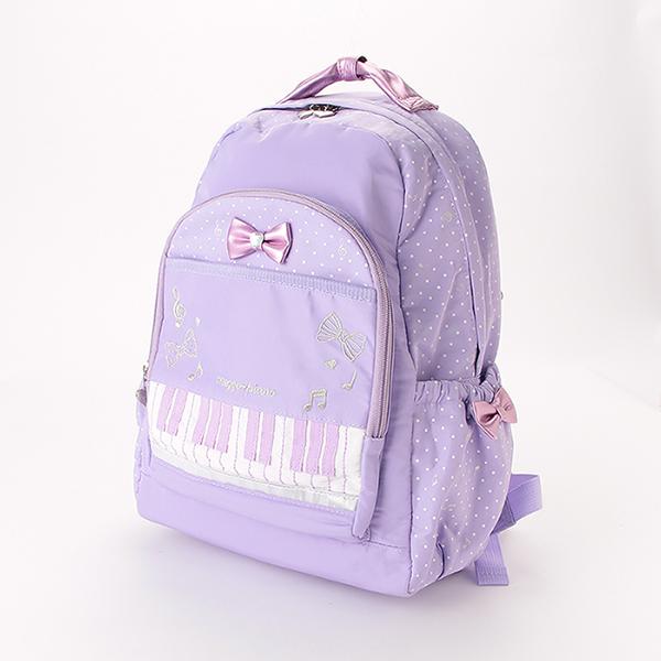 mezzo piano メゾピアノ(mezzo piano)ピアノナイロンリュック【O_30