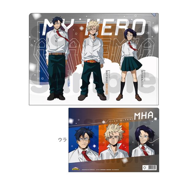 ショウワノート 僕のヒーローアカデミア クリアファイル B 爆豪・飯田