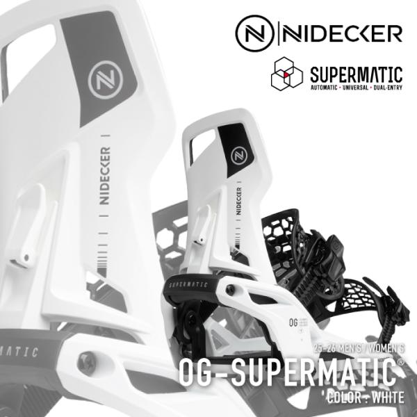 NIDECKER（ナイデッカー） 日本正規品 スノーボード ビンディング