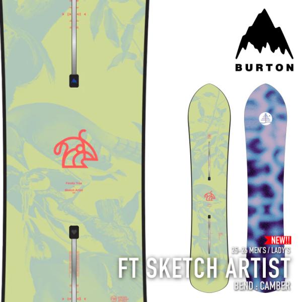 BURTON（バートン） [日本正規品] スノーボード 板 BURTON FT SKETCH