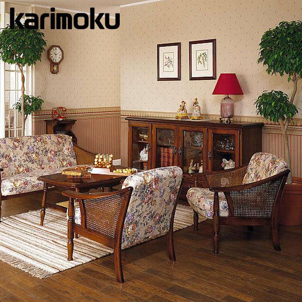 COLONIAL（カリモク家具） カリモク ソファ 肘掛椅子 一人掛け WC10