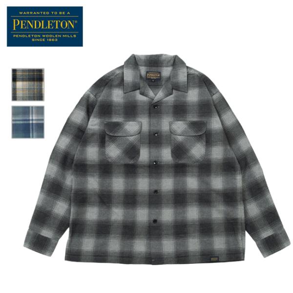 PENDLETON（ペンドルトン） Open Collar Shirt オープンカラーシャツ