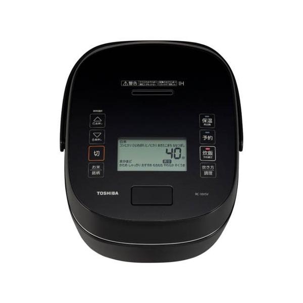 東芝 真空圧力IH 炊飯器 RC-10VSV(K) ( 1台 )/ 東芝(TOSHIBA) : 爽快