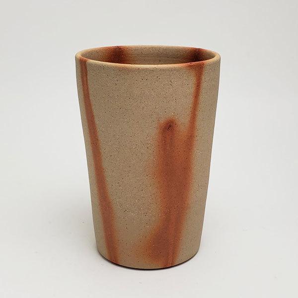 備前焼 麦酒呑（大）（緋襷）| おしゃれ 日本製 山口県 和食器 陶器