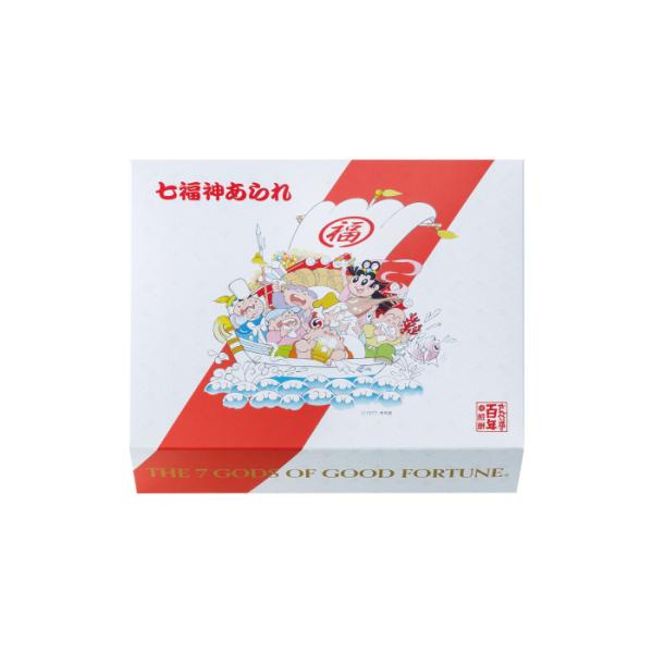 AB-13 七福神あられ[紅白][箱入/7種・180g] : せんべい造り百年・幸