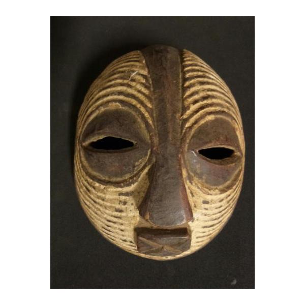 ソンゲマスク/アフリカ/アンティーク/マスク/木彫り/彫刻/木彫品/仮面