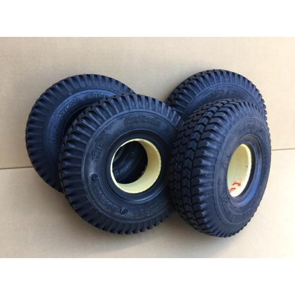 4本 260x85(3.00-4) 4PR ノーパンク タイヤ セニアカー シニアカー