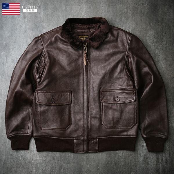 YMCLKY 米軍タイプ G-1フライトジャケット JJ277YN メンズ GI G1