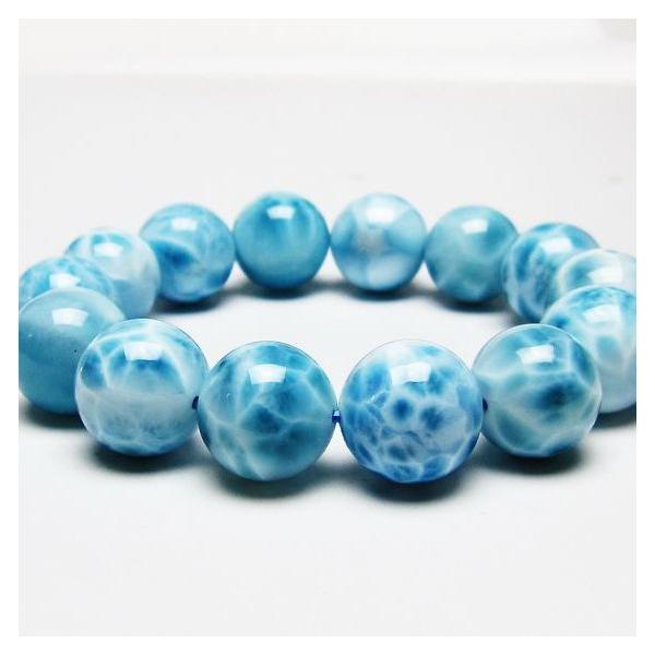 ラリマー ブレスレット 15mm t7-22375 : 誠安天然石専門店 - 通販