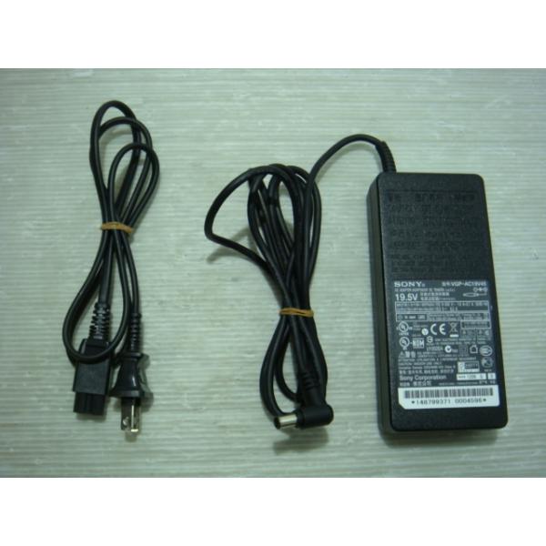SONY（ソニー） AC ADAPTER 19.5V~6.2A VGP-AC19V45 VAIO 純正品