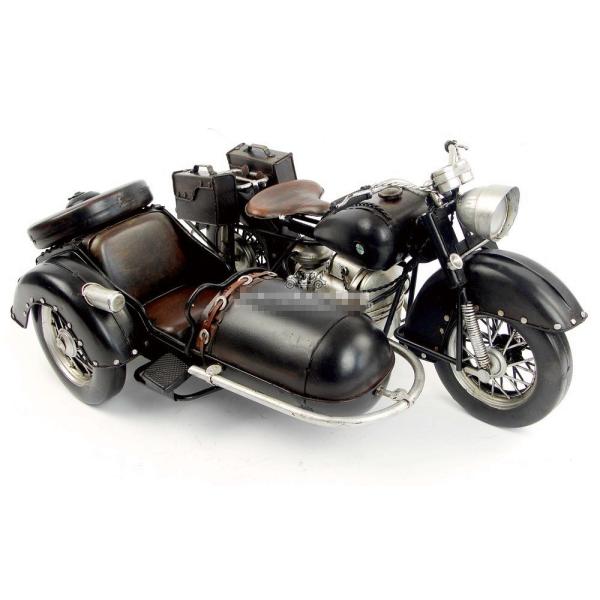 BMW R71 サイドカー Germany レトロ ブリキ製 ビンテージバイク (全て