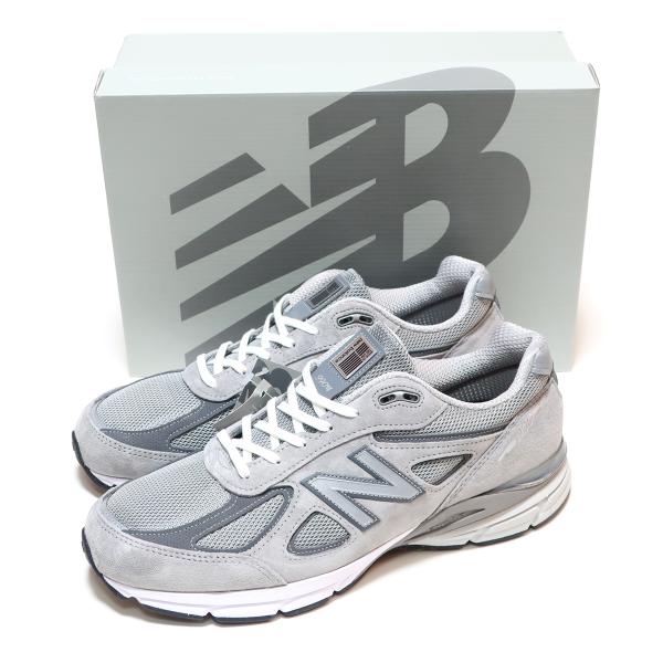 990シリーズ NEW BALANCE U990GR4 GRAY GREY MADE IN USA M990V4