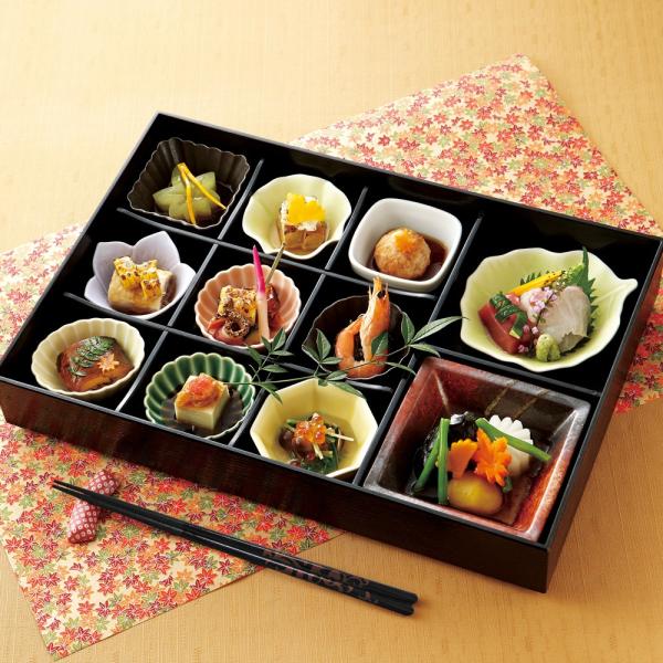 松花堂弁当箱 月 11仕切り箱 小鉢11個セット おしゃれ 業務用 和食器