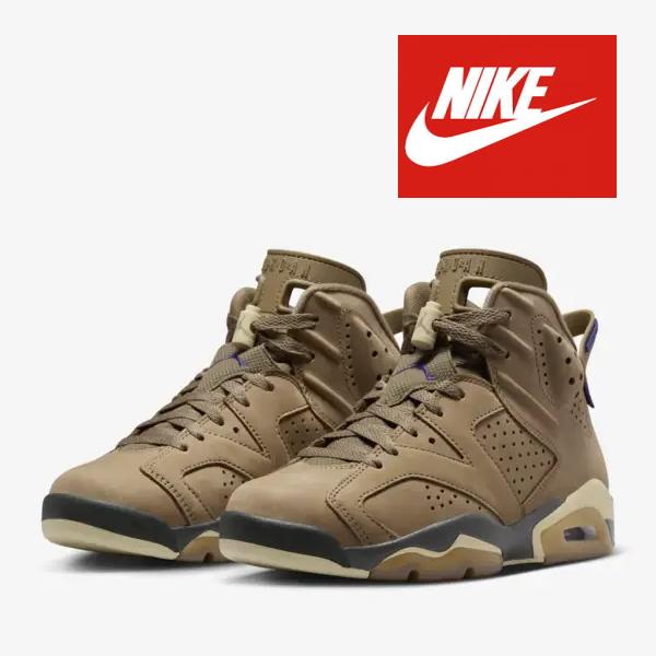 エア ジョーダン 6 NIKE Wmns Air Jordan Retro GTX Brown Kelp/Team