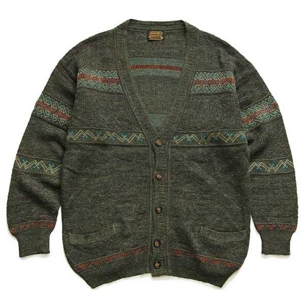 JOCKEY（ジョッキー） 80s イタリア製 編み柄 ウール×アルパカ