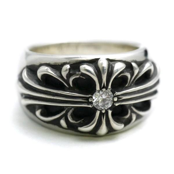 フローラルクロスリング シルバー925 メンズ レディース 指輪