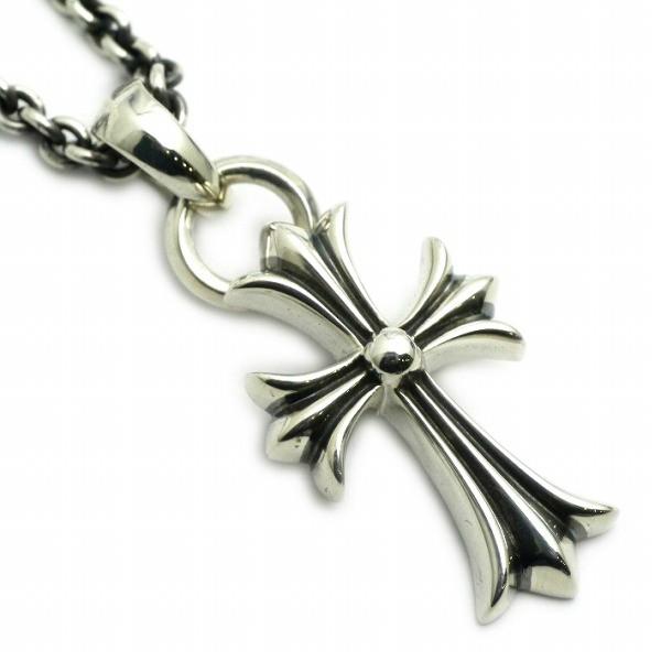 送料無料 クロスペンダントwithベイル シルバー925 トップ チャーム