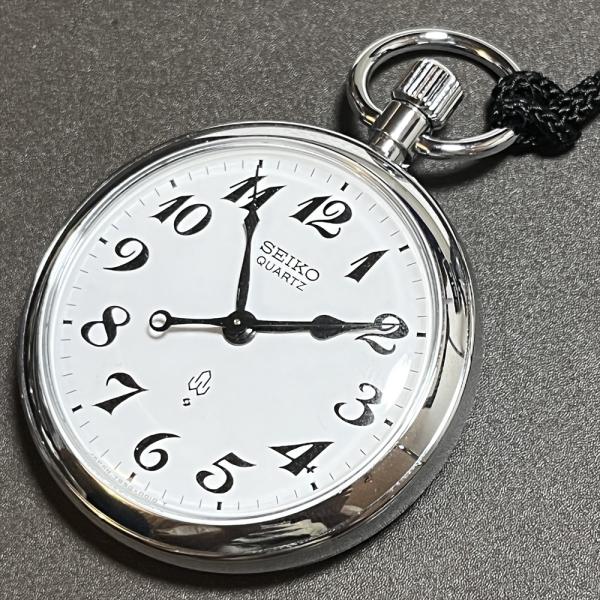 SEIKO（セイコー） ヴィンテージ 昭和レトロ クォーツ 鉄道時計 懐中