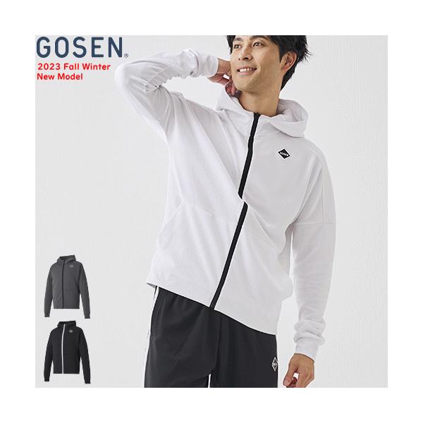 GOSEN（ゴーセン） 裏起毛ストレッチパーカー ジャージ スウェット