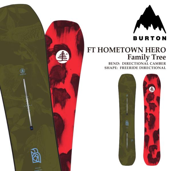 BURTON（バートン） 日本正規品 スノーボード 板 BURTON HOMETOWN HERO
