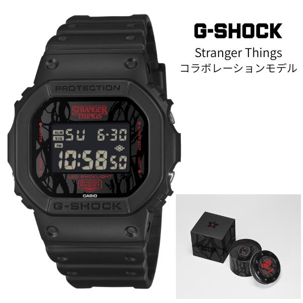 G-SHOCK Stranger Thingsコラボレーションモデル DW-5600STT-1JR