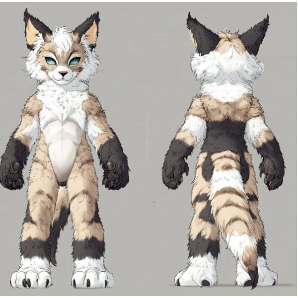 オーダーメイド 着ぐるみ ケモノ体 ブラウン Aタイプ オーダーサイズ