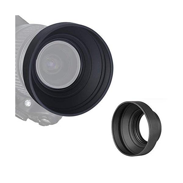 ニコン（Nikon） カメラ レンズ 用 レンズフード ワイドシリコンレンズ