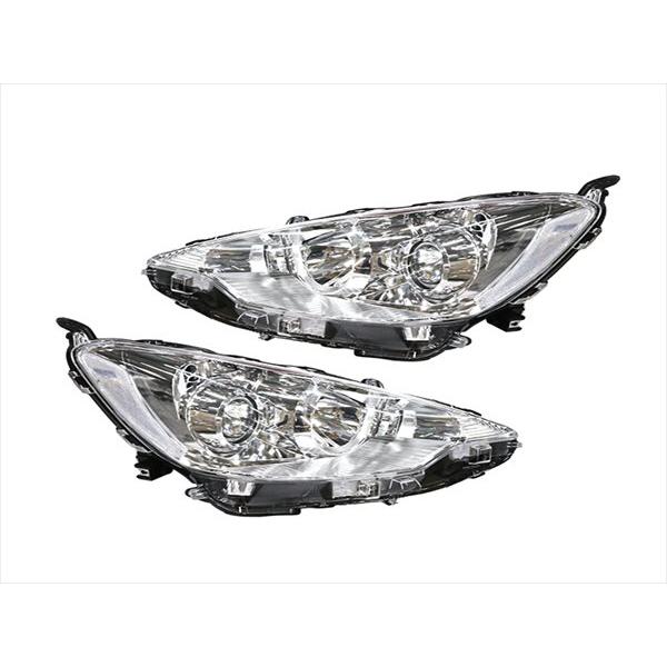 トヨタ アクア NHP10 H23.12〜H26.11 前期 ヘッドライト ヘッドランプ