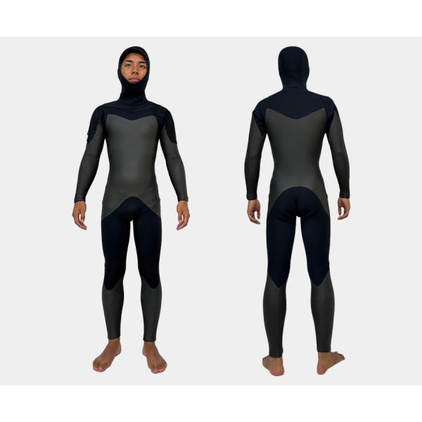 最新モデル フード付きセミドライ 極暖 最強 日本製 ロングチェストZIP