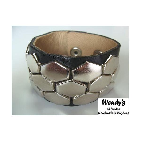 WENDY'S ウェンディーズ 正規 イギリス製 3-Row Hexagon Stud