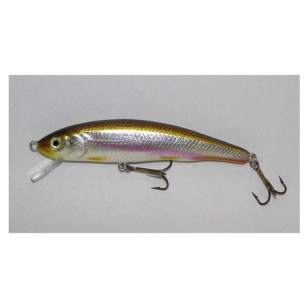 ワカサギ ルアー ウッドベイト WB9FH（2022年モデル）銀箔生ワカ