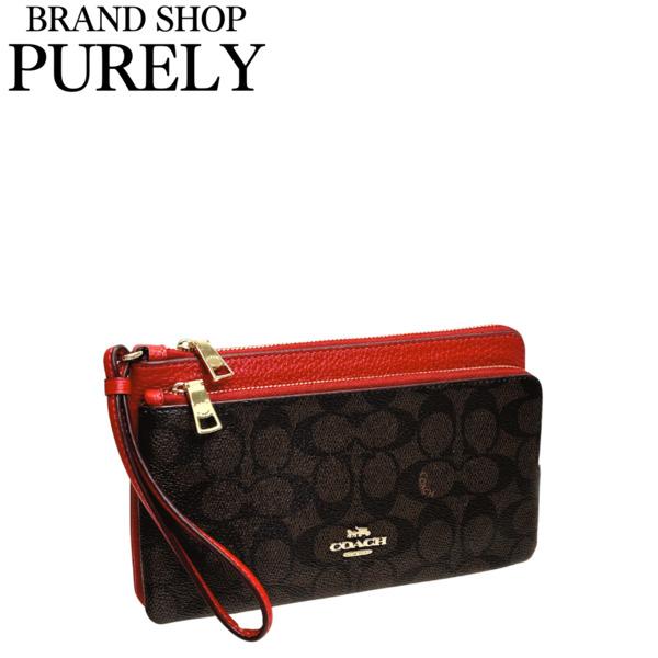 COACH（コーチ） 国内発送 財布 レディース ポーチ シグネチャー