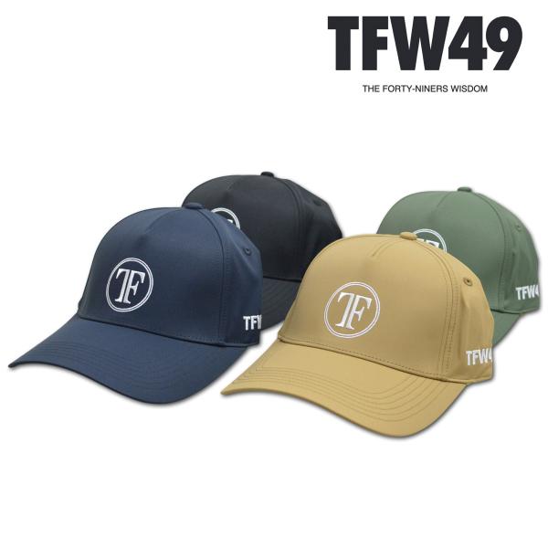 TFW49 キャップ帽子 ゴルフウェア メンズ 黒 紺 カーキ キャメル