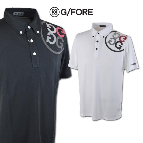 G/FORE（ジーフォア） 半袖ポロシャツ (M)(L)(LL) メンズ ゴルフウェア