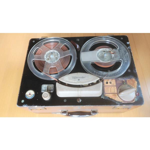 東通工（ソニー）テープレコーダーP-2型オリジナル商品中古、本一冊