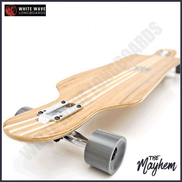 ロング スケートボード WHITE WAVE ホワイト ウェーブ ロングボード