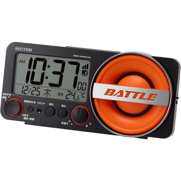 RHYTHM リズム(RHYTHM) 大音量目覚まし電波時計 フィットウェーブ