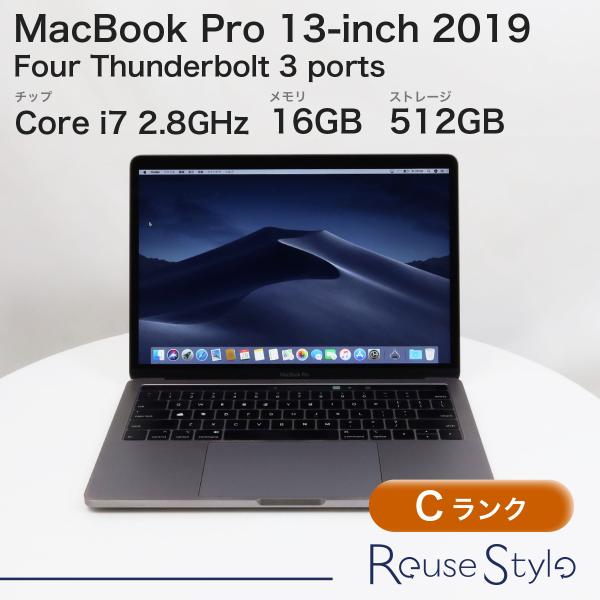 MacBook Pro 13インチ 2019 Four Thunderbolt 3 ports Cランク カラー