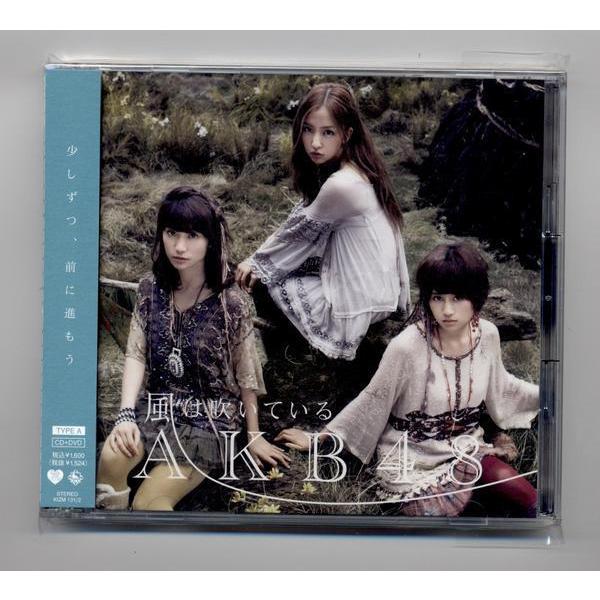 AKB48 / 風は吹いている【通常盤 Type-A・DVD付】 ☆中古盤 /211128
