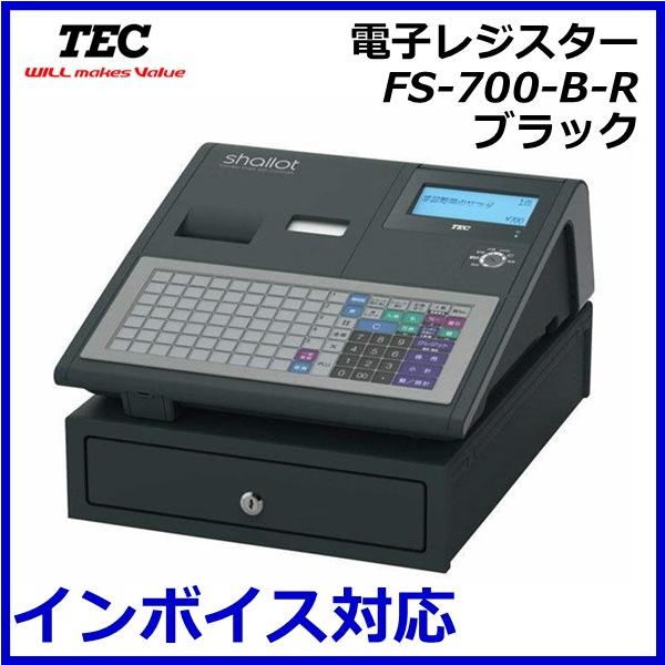 TEC（TOSHIBA） 東芝テック レジ レジスター FS-700 ブラック ○店名