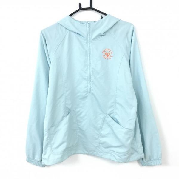 PEARLY GATES（パーリーゲイツ） ナイロンパーカー ライトブルー 薄手